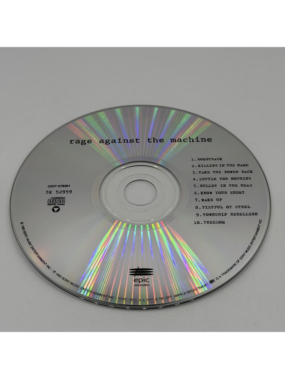 Rage Against The Machine - Rage Against The Machine (1992) - Audio CD - Rock - Picture 2 of 3